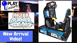 Forget Tom Cruise and Top Gun we have The STUNNING After Burner Climax Arcade Machine [upl. by Akirdnwahs]