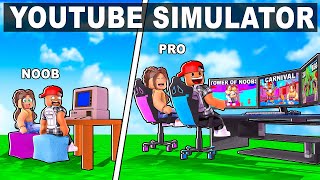 ROBLOX YOUTUBE SIMULATOR [upl. by Gavrila]