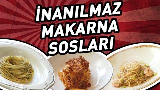 İNANILMAZ MAKARNA SOSLARI [upl. by Nylesaj]