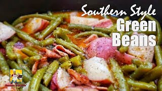 Best Southern Green Beans  Green Beans Recipe [upl. by Vedis]