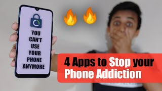 4 Useful Apps to Stop your Phone Addiction  Tech MS [upl. by Puglia981]