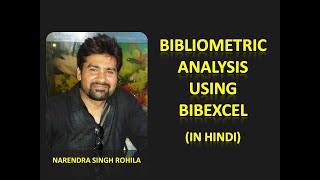 Bibliometric Analysis Using Bibexcel In Hindi [upl. by Lilah]