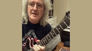 Brian May Hammer To Fall microstudy 8  30 March 2020 [upl. by Yrram981]