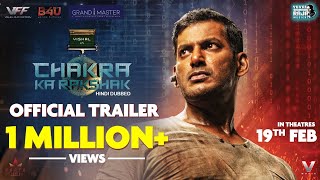 Chakra Ka Rakshak  Official Hindi Trailer  Vishal  MS Anandan  Yuvan Shankar Raja  B4U [upl. by Fry]