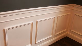 How To Install Wainscoting PRO TIPS FOR BEGINNERS [upl. by Sherye63]