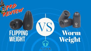 Tungsten Worm Weights vs Flipping Weights [upl. by Nielsen]