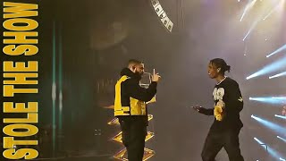 DRAKE STOLE The AAP Rockys SHOW with his Nonstop and Sicko Mode [upl. by Adnopoz417]