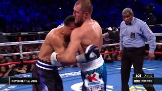 Andre Ward vs Sergey Kovalev 1amp2 highlights [upl. by Madella]