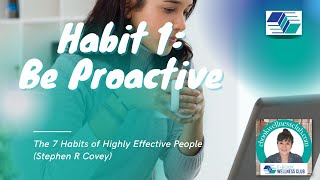 Be Proactive Habit 1  The 7 Habits of Highly Effective People [upl. by Nerred]