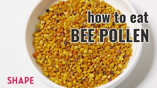 How to Eat Bee Pollen  Shape [upl. by Acinat]