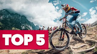 Are These The 5 Craziest Downhill MTB Runs From Leogang Austria  UCI MTB World Champs 2020 [upl. by Itsirhc]