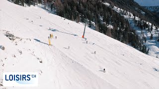 Nendaz en hiver  Ski de randonnée en toute liberté [upl. by Crispen]