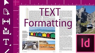 Text Formatting in Adobe InDesign CC [upl. by Benilda261]