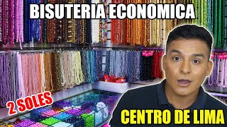 😱👌BISUTERIA ECONOMICA DEL CENTRO DE LIMA🥳 [upl. by Aimik835]