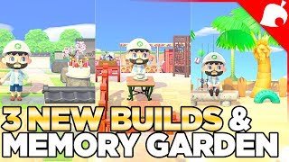 A Memory Garden amp 2 More New Builds Animal Crossing New Horizons [upl. by Ymmot59]