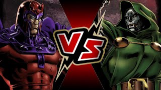 Magneto VS Dr Doom  BATTLE ARENA [upl. by Plerre]