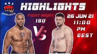 UFC Fight Night 190 Ciryl Gane Vs Alexander Volkov MMA Highlights [upl. by Rainger]