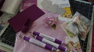 Crafters Companion Foam Flower Forming Kit ReviewTutorial So Lovely [upl. by Ahseral326]