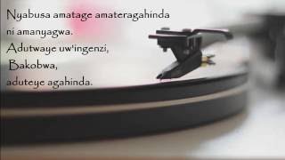 Laurette lyrics  Kamaliza Annonciata Mutamuliza  Rwanda [upl. by Yesdnyl]