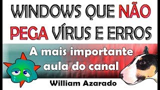 Bloquear Windows para vírus ou falhas [upl. by Idel946]