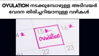 Tips to identify Ovulation abdomen Pain Malayalam [upl. by Dorcea]