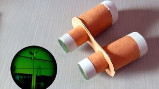 How to Make binoculars toy [upl. by Leiuqese320]