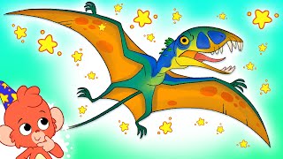 Club Baboo  Learn Dimorphodon facts for kids  Dinosaur ABC and more dino fun with Baboo [upl. by Acirfa]