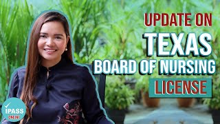 Update on Texas Board of Nursing License  Will You Receive a License Certificate From Texas Board [upl. by Dorkas]