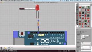 LED Blink with Fritzing [upl. by Garbers]