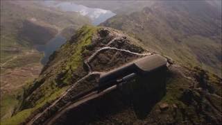 Mount Snowdon Summit via Pyg Track A real push Stunning [upl. by Ecnerat]