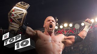 Triple Hs 25 greatest moments WWE Top 10 Special Edition [upl. by Aliban]