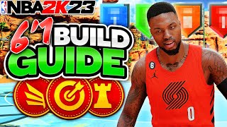 Best Point Guard Build in NBA 2K23 6’1 Build Guide [upl. by Fransisco511]