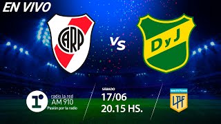 RIVER VS DEFENSA Y JUSTICIA  EN VIVO  LIGA PROFESIONAL [upl. by Eikcid]