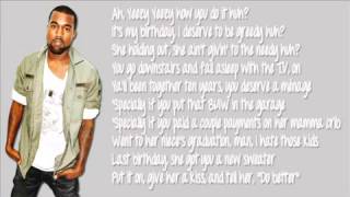 2 chainz ft Kanye West  Birthday Song Lyrics Dirty [upl. by Karil]