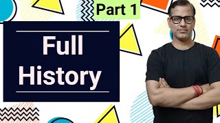 Entire History Class 9 ICSE  Full History ICSE Class 9  sirtarunrupani [upl. by Sirrad]