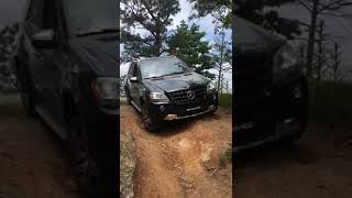 MercedesBenz W164 ML63 AMG off road [upl. by Adlare]