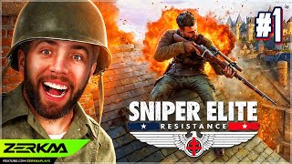 STARTING SNIPER ELITE RESISTANCE [upl. by Garnette]