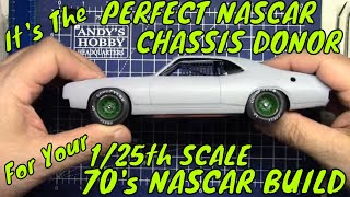 Ep116 70s NASCAR Scale Model Chassis Donor how To [upl. by Zildjian]