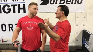 Inside Cal Strength Episode 5 Pyrros Dimas visits Cal Strength [upl. by Annice]