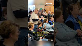 GOP senator booed while leaving town hall after questions about DOGE cuts [upl. by Ierdna]