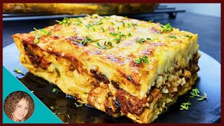 Pastitsio Greek Baked Pasta  Greek Pastitsio  Pastitsio Recipe  Pastiçe [upl. by Bowes]