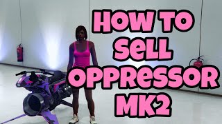 GTA5 How To Sell Oppresor MK2 shorts [upl. by Rorrys]