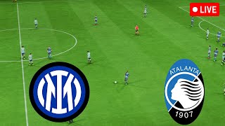 Inter Milan vs Atalanta  Serie A 2425 Live Full Match  2 January 2025  FC 25 [upl. by Laamak]