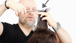 How to Fix an UNEVEN Haircut at Home  TheSalonGuy [upl. by Egerton]