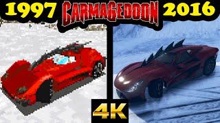 Evolution of Carmageddon games 19972016 [upl. by Zingale591]