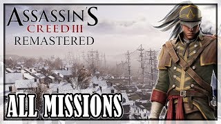 Assassins Creed 3 Remastered  All missions 100 sync [upl. by Agueda]