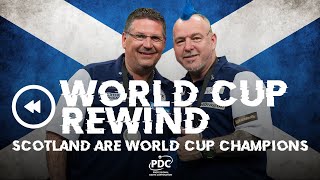 A FIRST FOR SCOTLAND 2019 World Cup of Darts Final [upl. by Nerfe914]