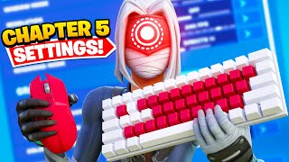 BEST Chapter 5 PC Keyboard amp Mouse Settings Sensitivity  Keybinds In Fortnite [upl. by Anej]