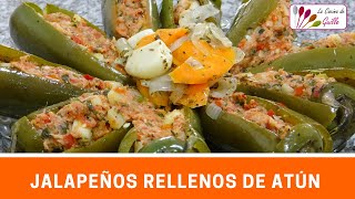 JALAPEÑOS RELLENOS DE ATÚN [upl. by Natsirt]