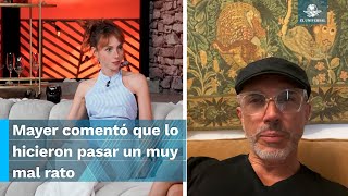 Tras una discusión con Sergio Mayer Natalia Téllez le ofrece una disculpa [upl. by Arammahs]